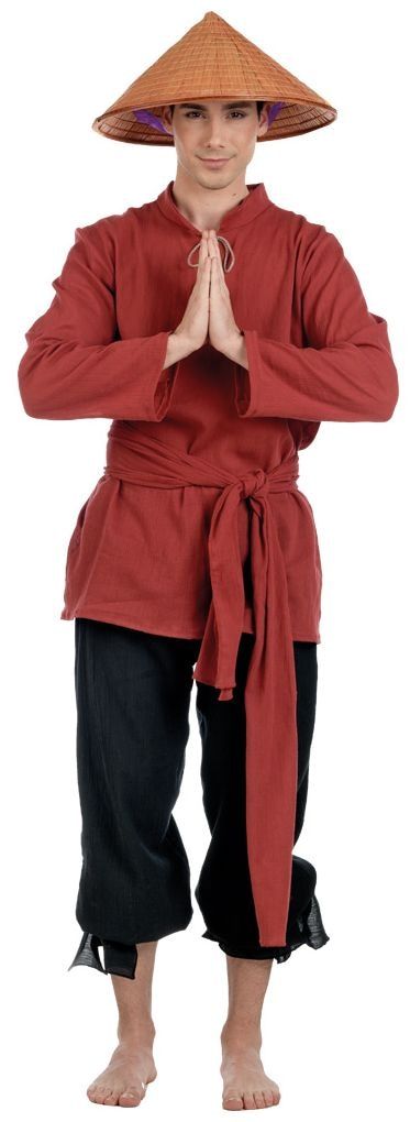 Chinees Boeren Kostuum