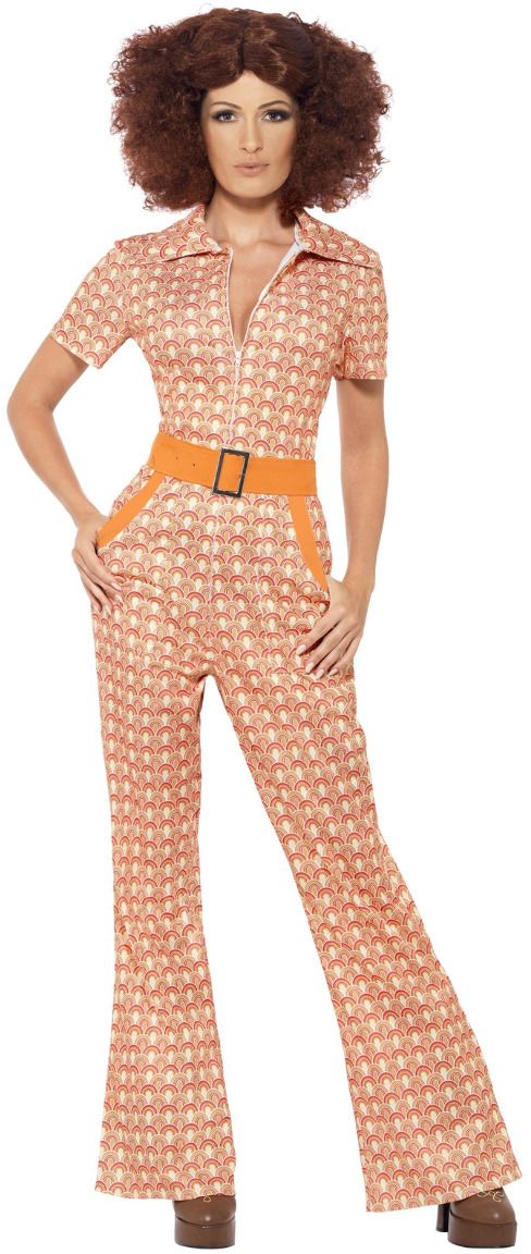 Chique Jaren 70 Dames Kostuum