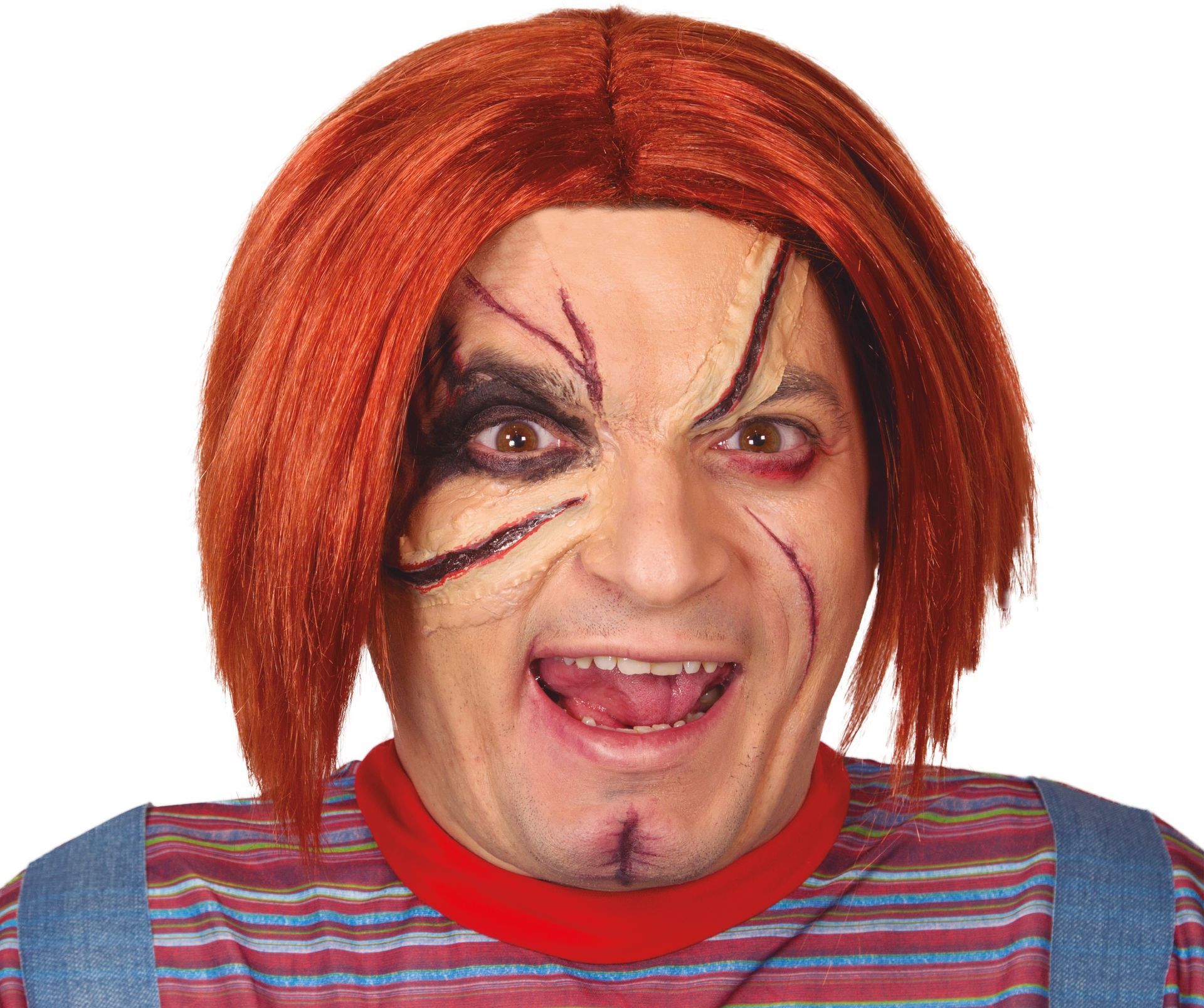 Chucky Pruik Rood