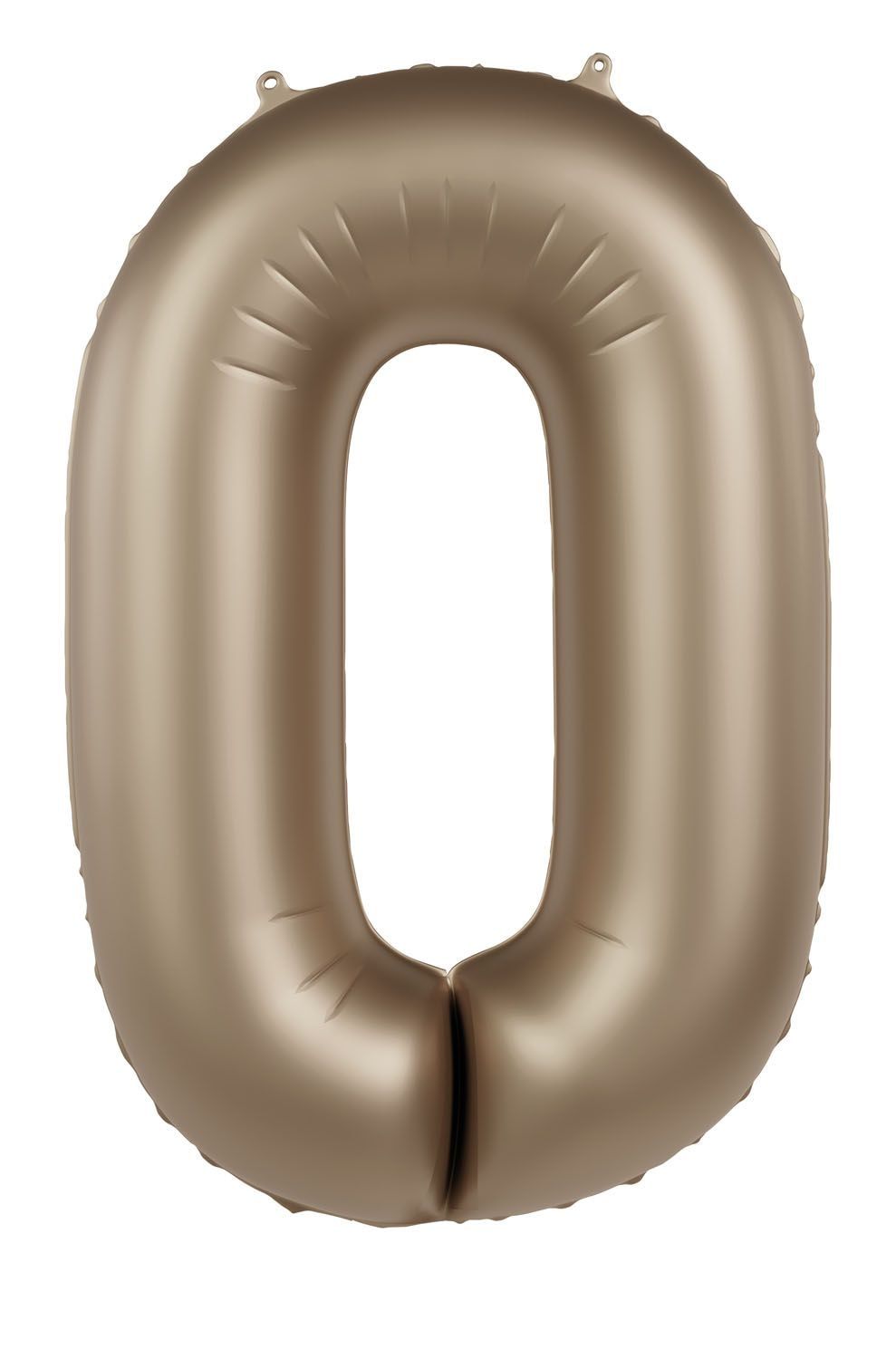 Cijfer 0 Folieballon Goud 86 cm