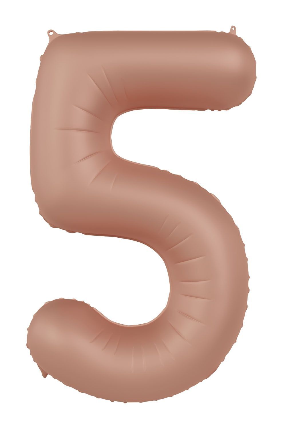 Cijfer 5 Folieballon Vintage Roze 86 cm