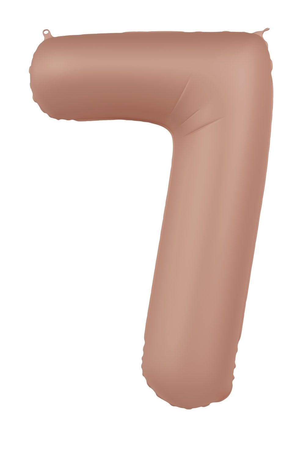 Cijfer 7 Folieballon Vintage Roze 86 cm