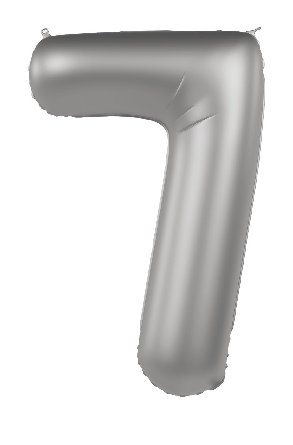 Cijfer 7 Folieballon Zilver 86 cm