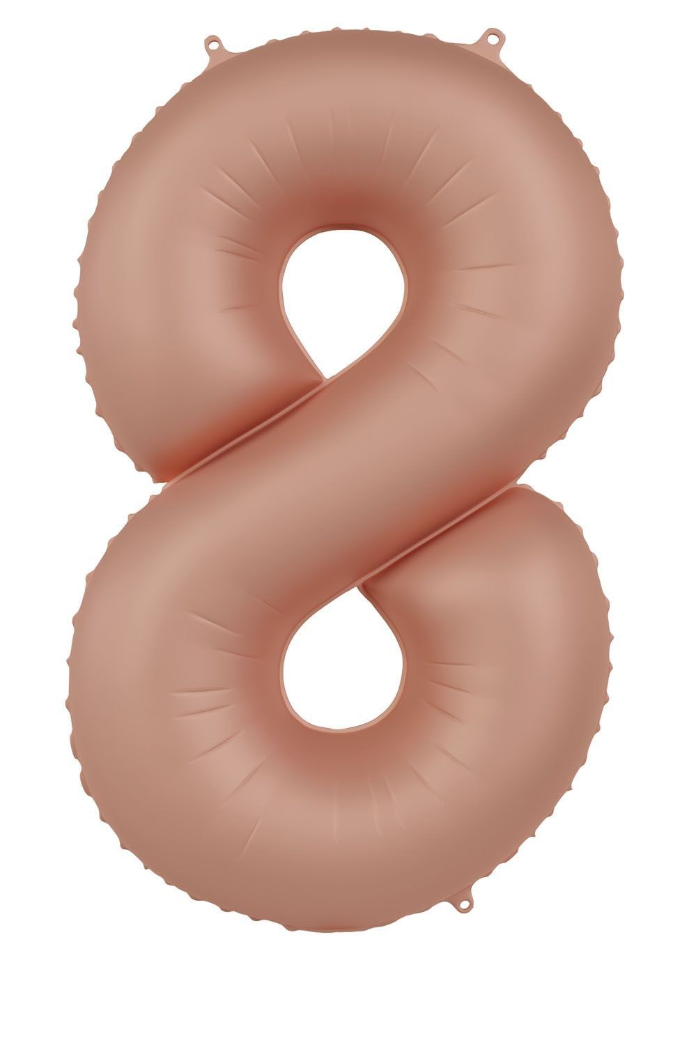 Cijfer 8 Folieballon Vintage Roze 86 cm