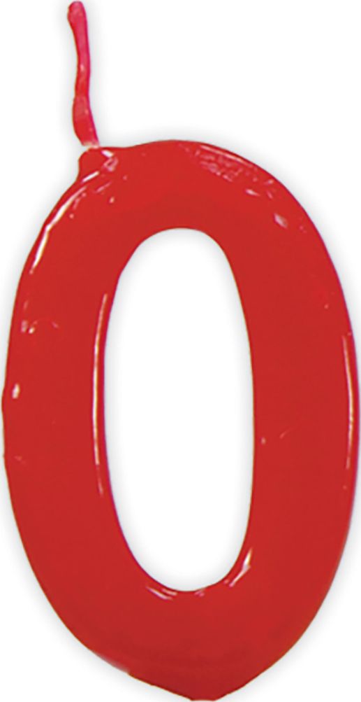 Cijferkaars Verjaardag 0