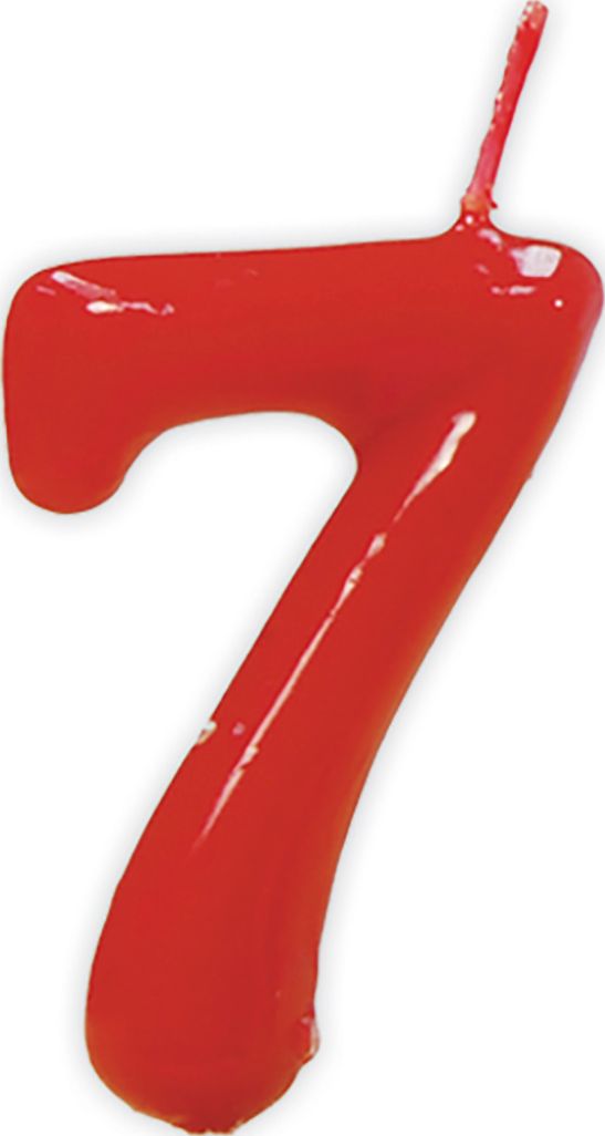 Cijferkaars Verjaardag 7