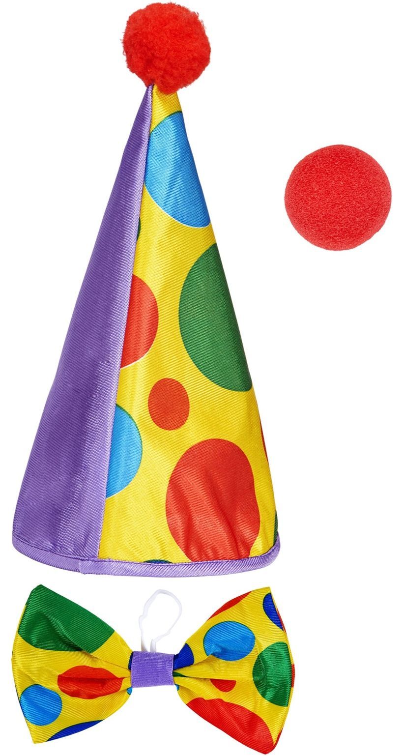 Clown Accessoire Setje Kind