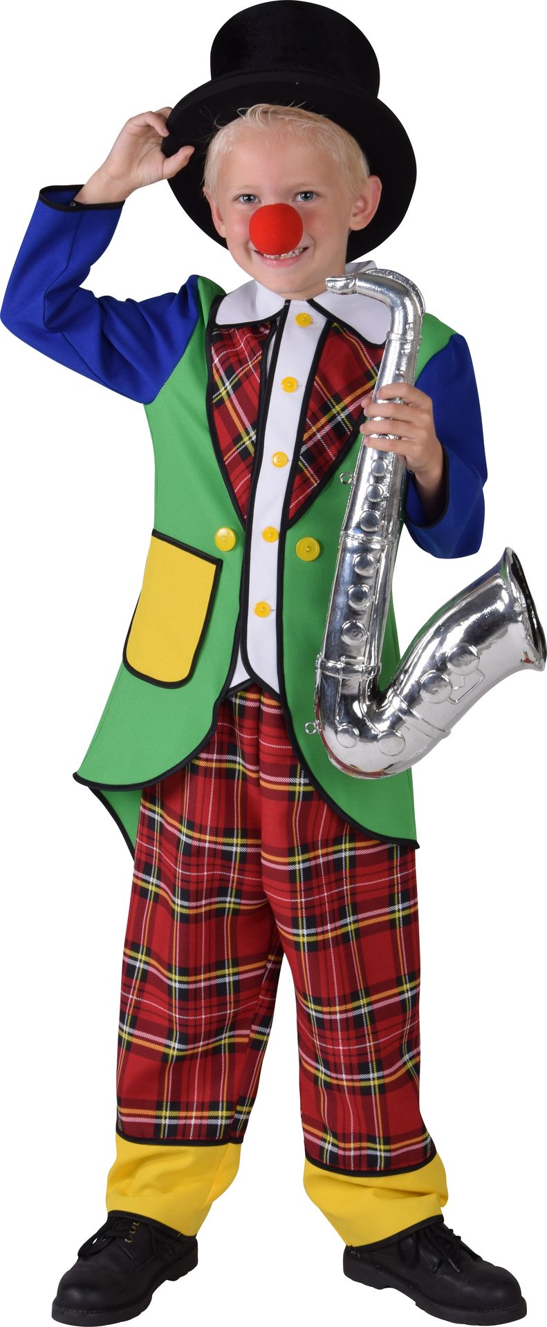 Clown Pipo Jongens Kostuum