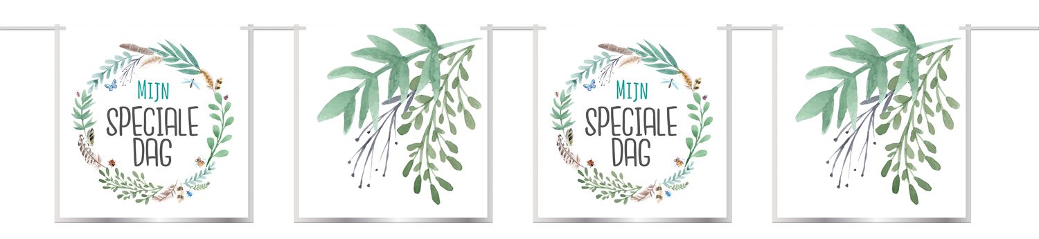 Communiefeestje Vlaggenlijn 6 Meter