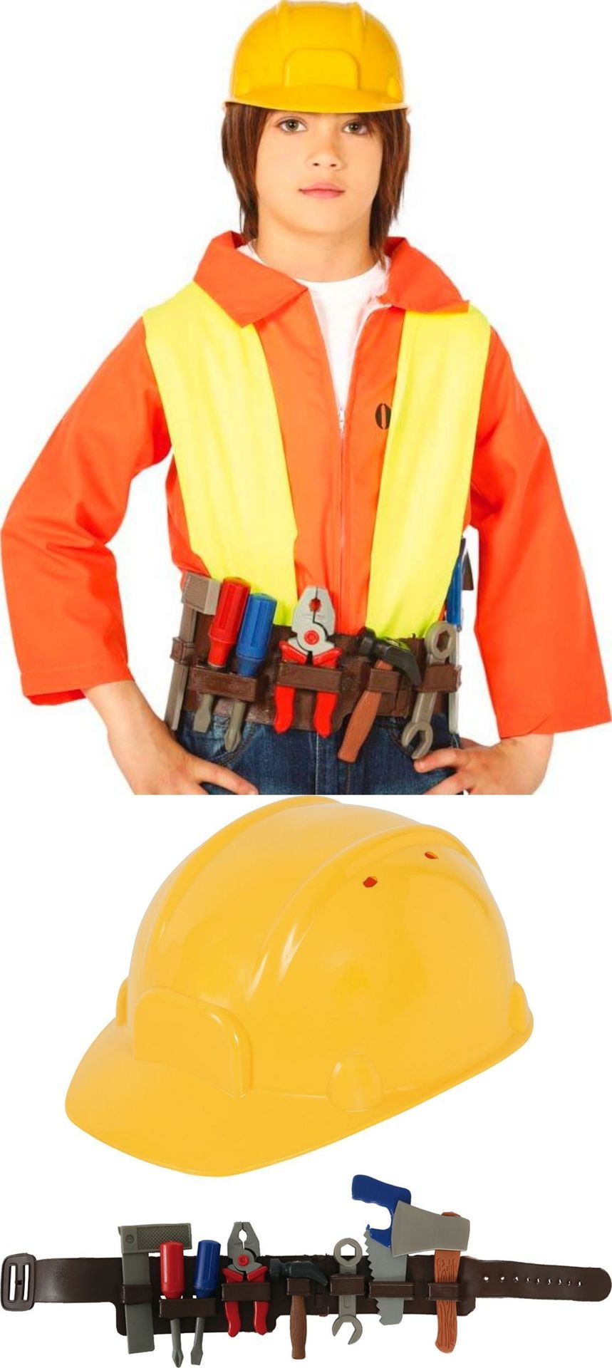 Complete Bouwvakker Accessoire set Kind