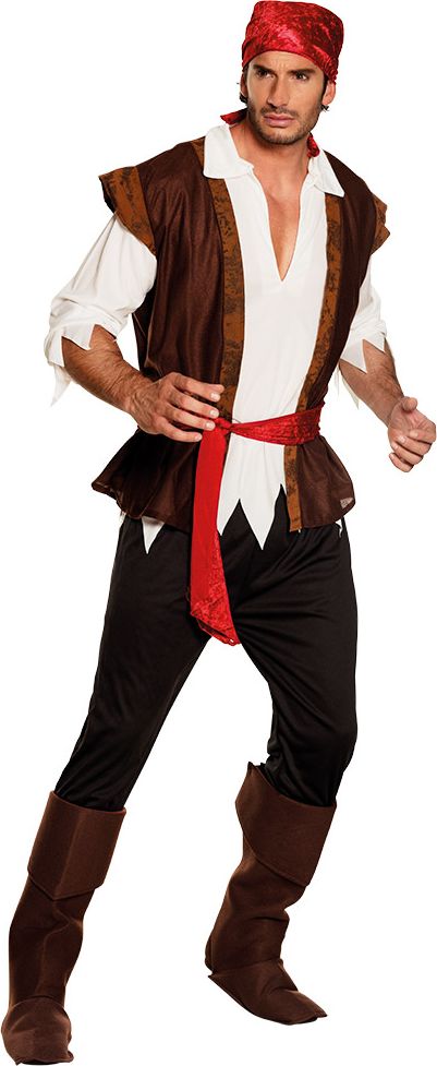 Complete piraten kostuum thunder heren