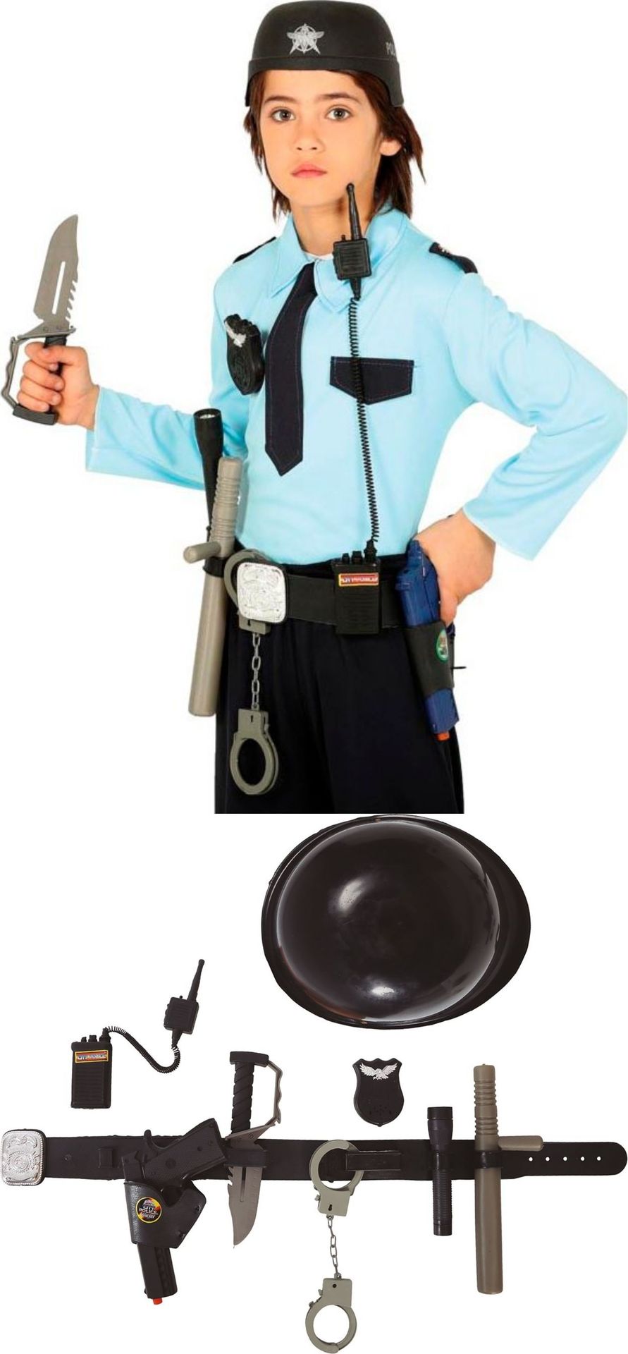 Complete Politie Accessoire set Kind
