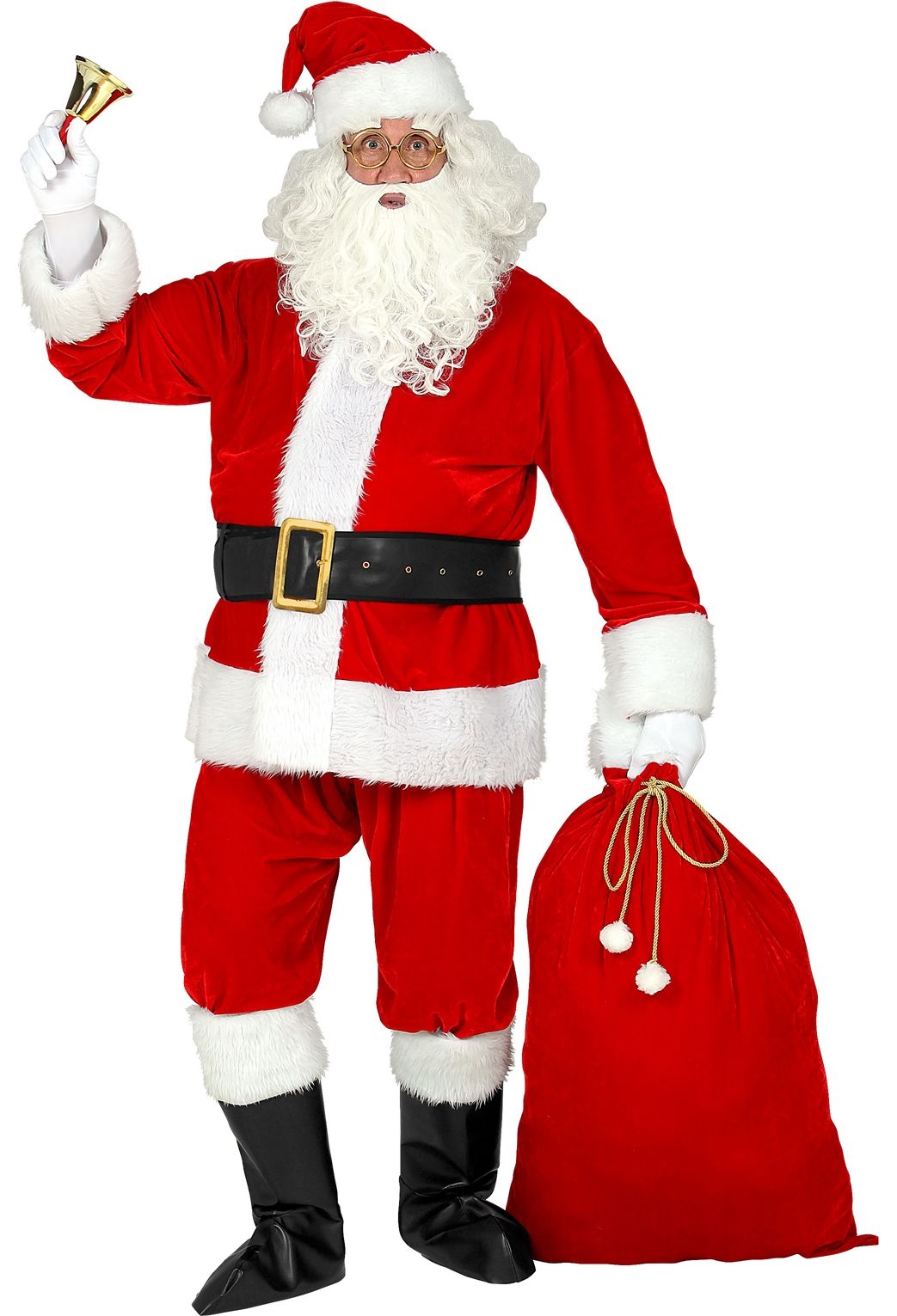Complete Professionele Kerstman Kostuum