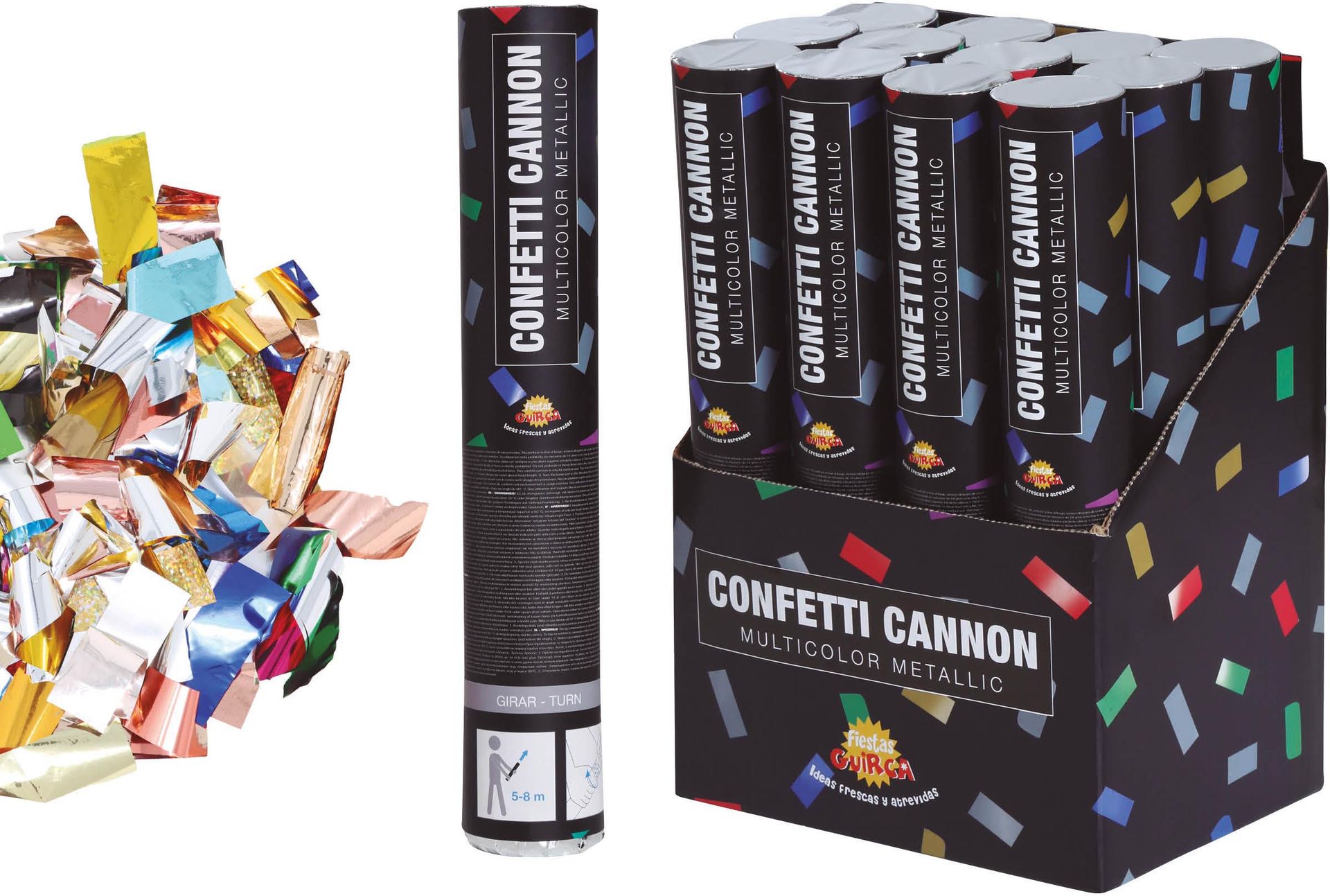 Confetti Kanon Meerkleurig 30cm