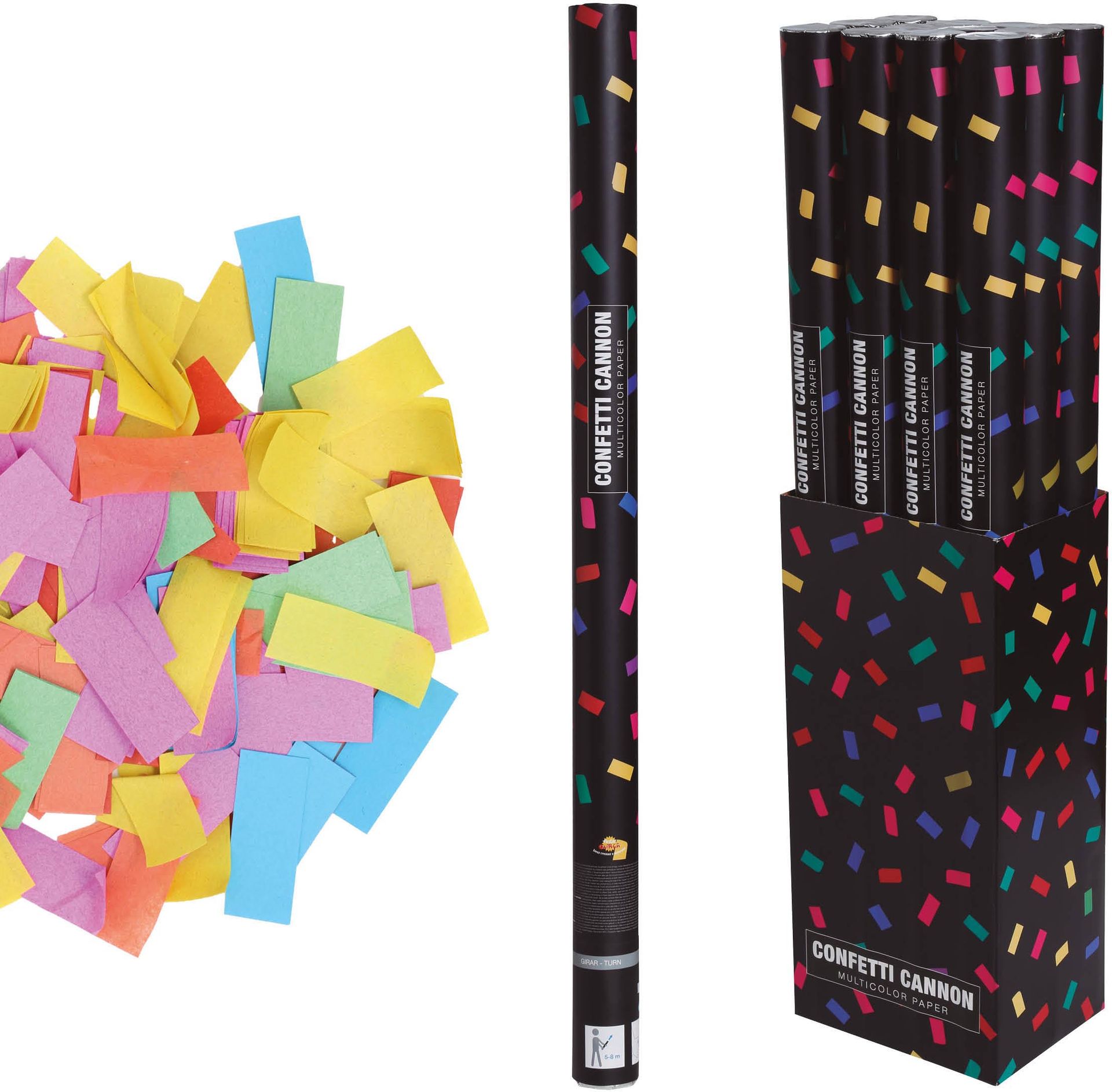 Confetti Kanon Meerkleurig 80cm