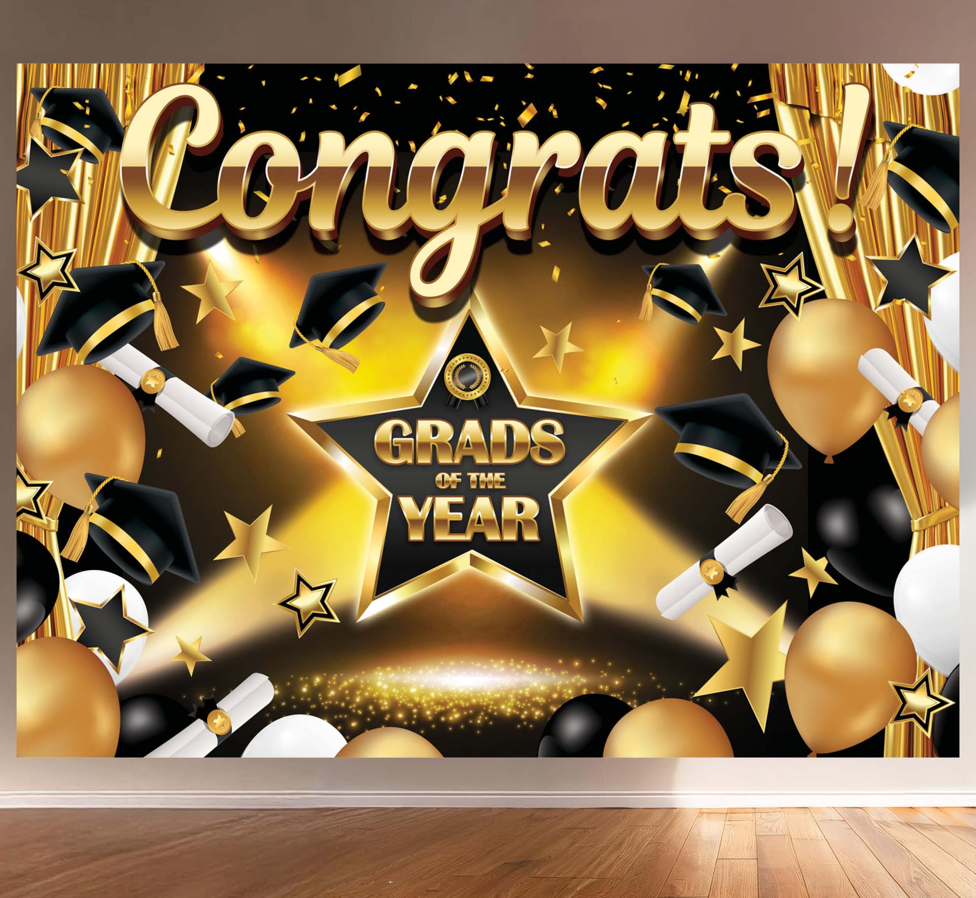 Congrats Afgestudeerd Foto Achtergrond