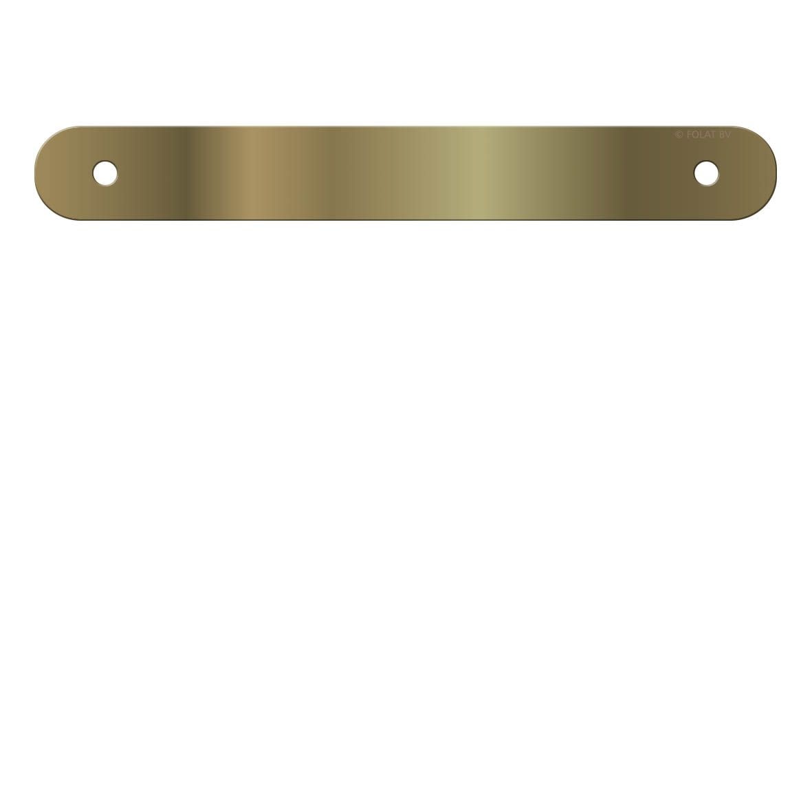 Connect banner metallic goud