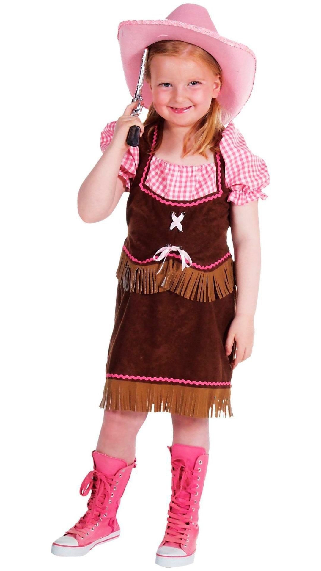 Cowboy Meisje Jurkje