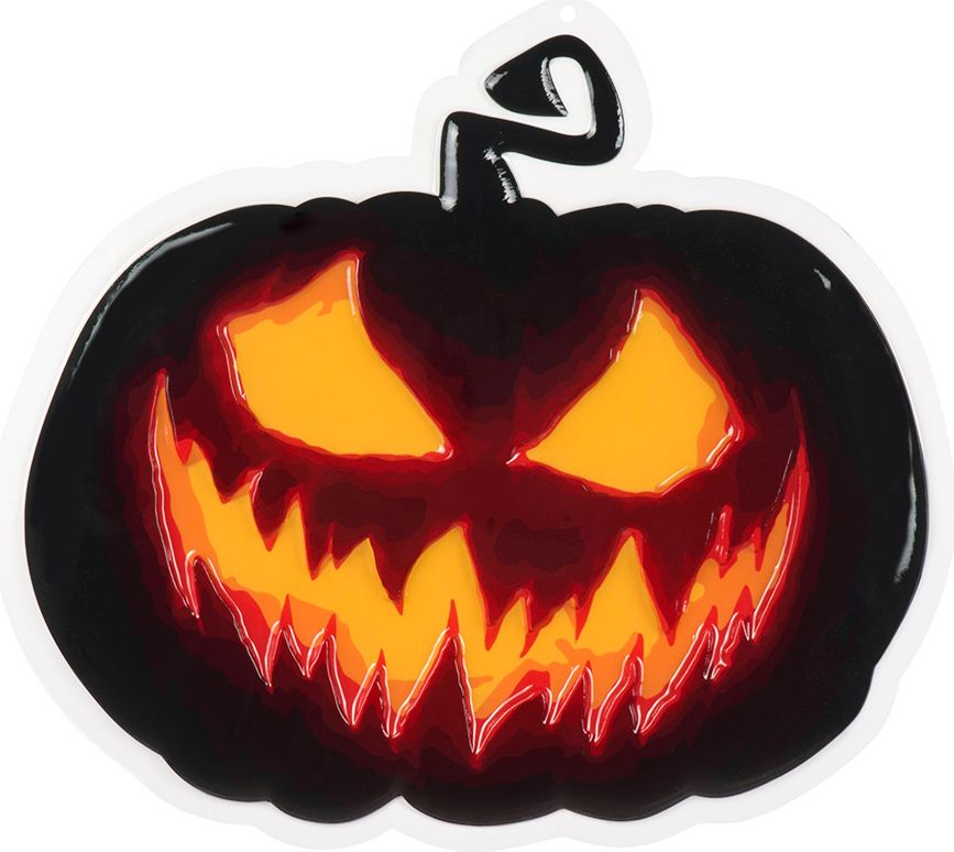 Creepy pumpkin halloween thema decoratie