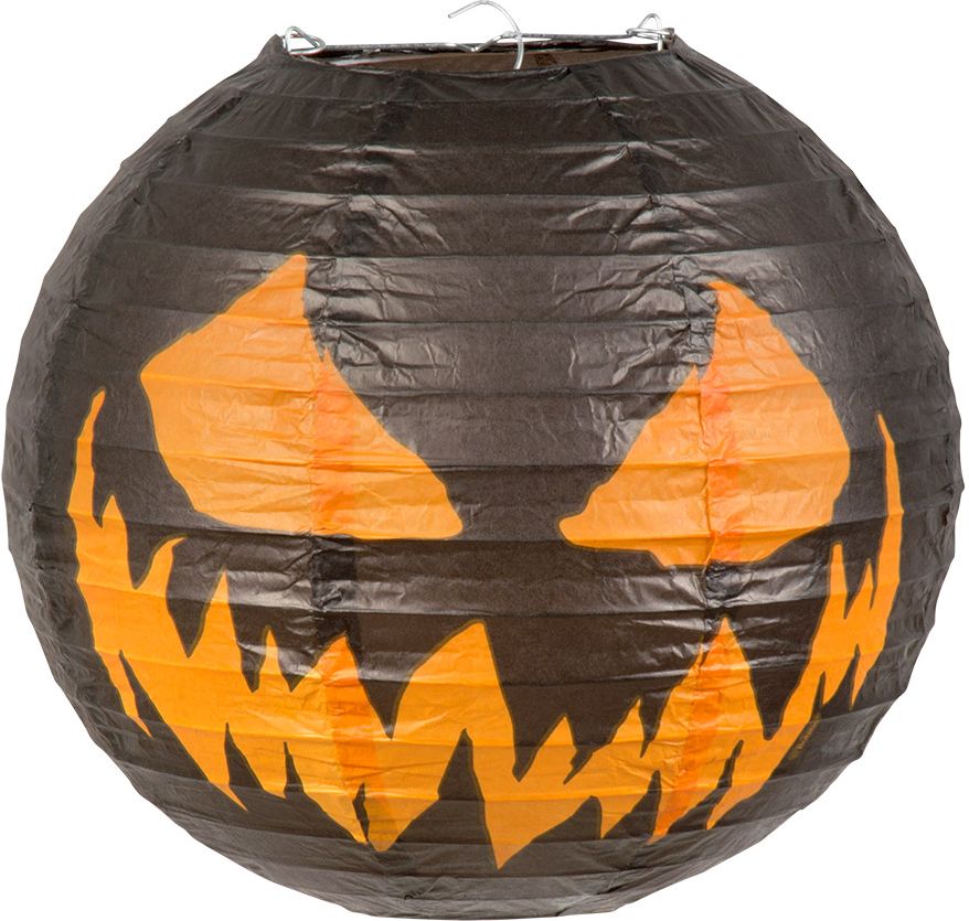 Creepy pumpkin halloween thema lampion