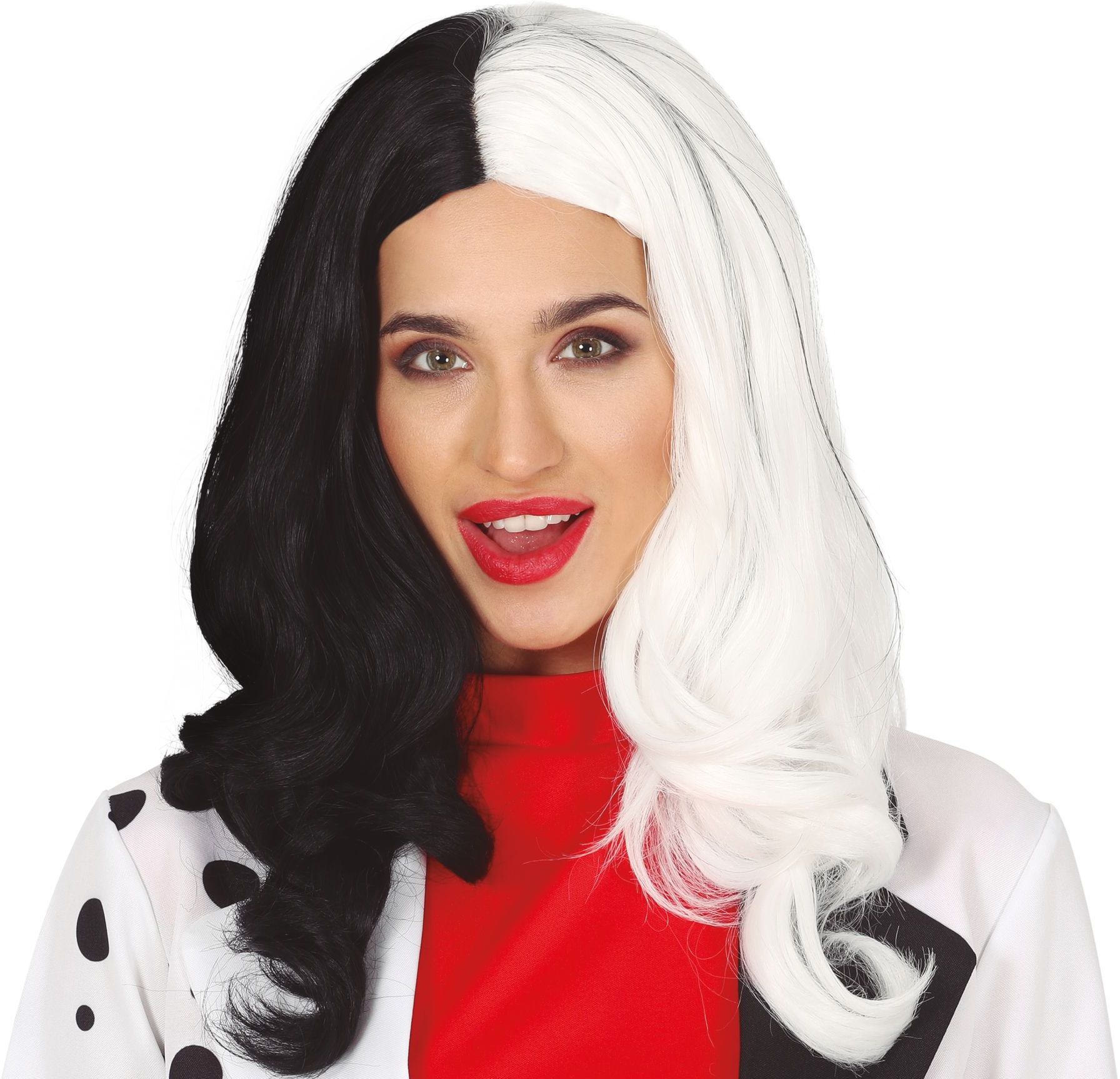 Cruella De Vil Glamour Pruik