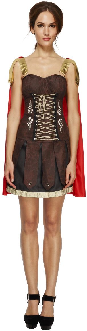 Dames Gladiatoren Pakje Bruin