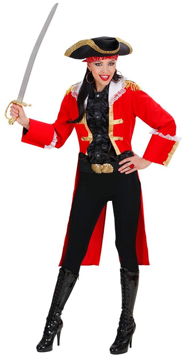 Dames Piratenkapitein Kostuum
