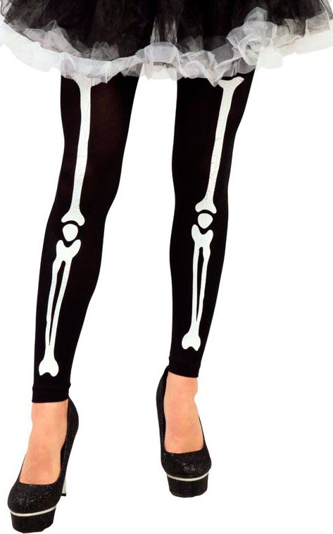 Dames Skelet Legging