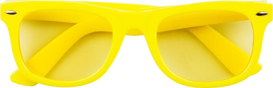 Dance Party Bril Neon Geel