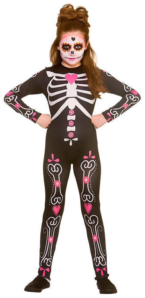 Day of the dead jumpsuit kind