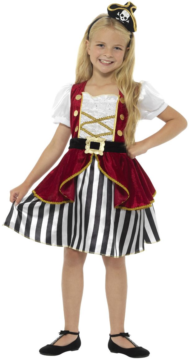 Deluxe piraat meisjes jurkje