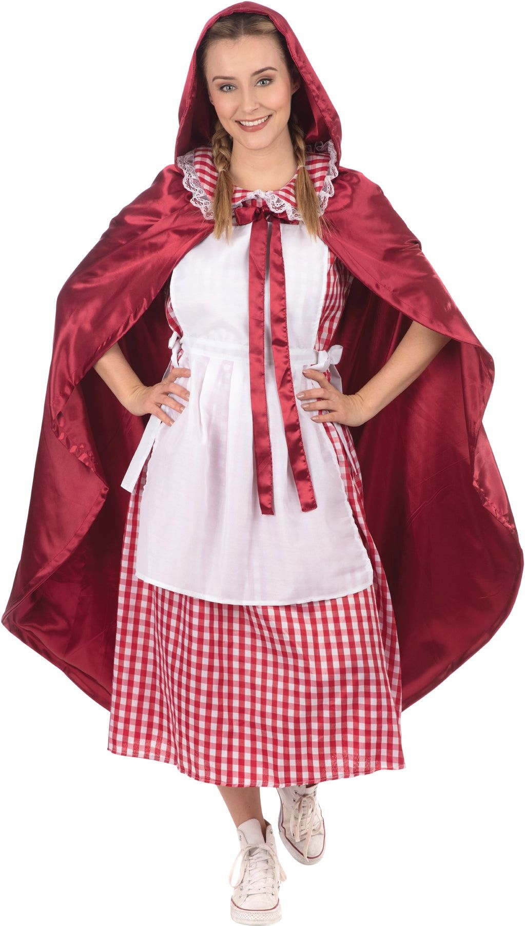 Deluxe Roodkapje Kostuum Dames