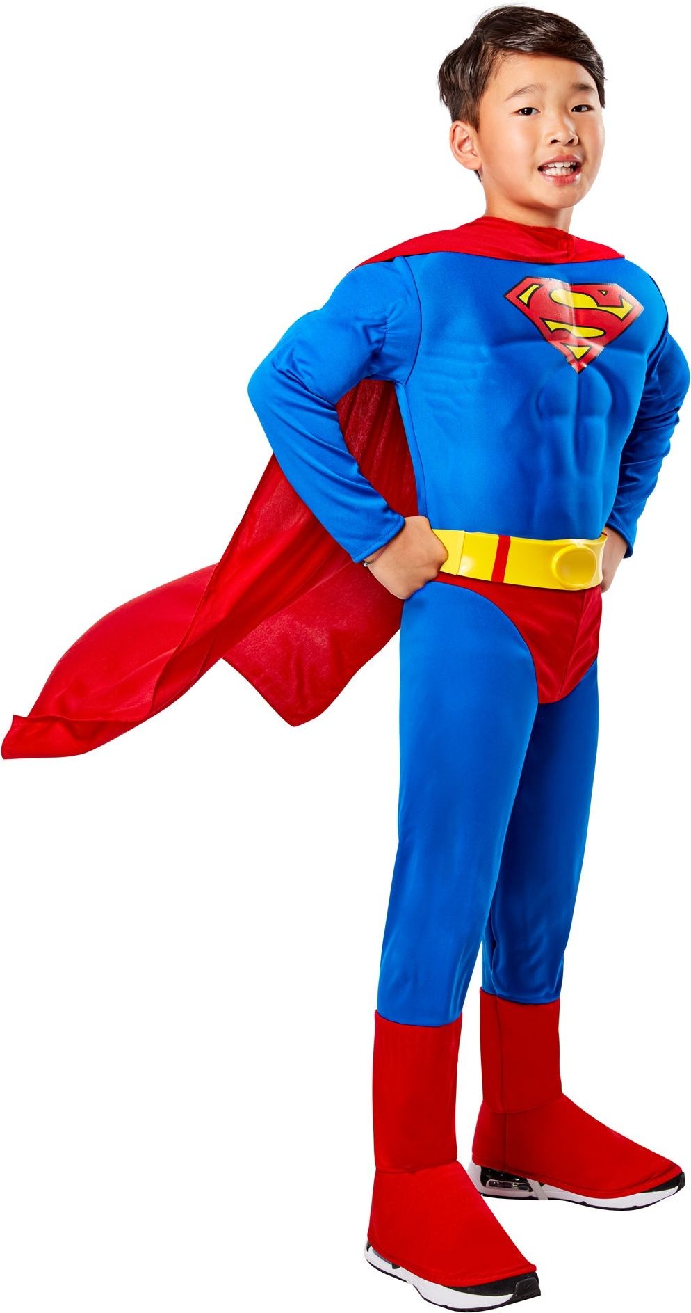 Deluxe Superman Spierkostuum Jongens WB DC Comics