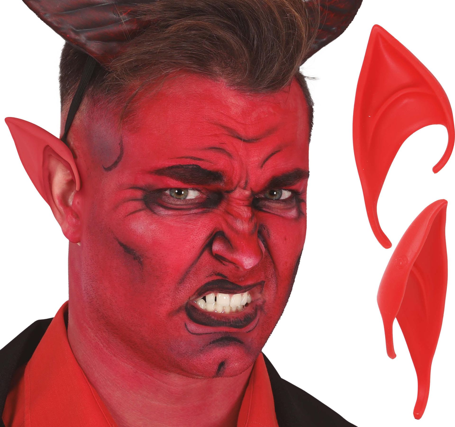 Demonen Duivel Oren Latex