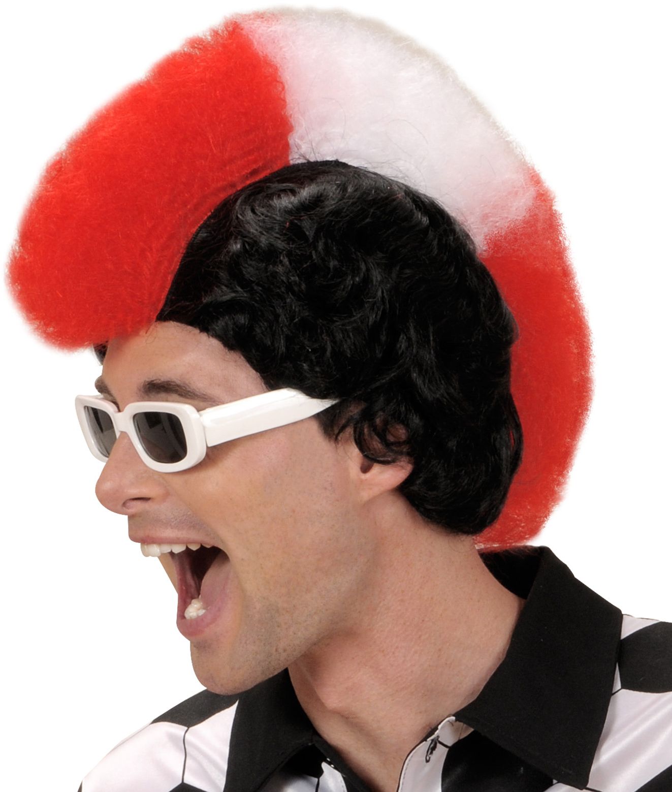 Denemarken Hanenkam Pruik