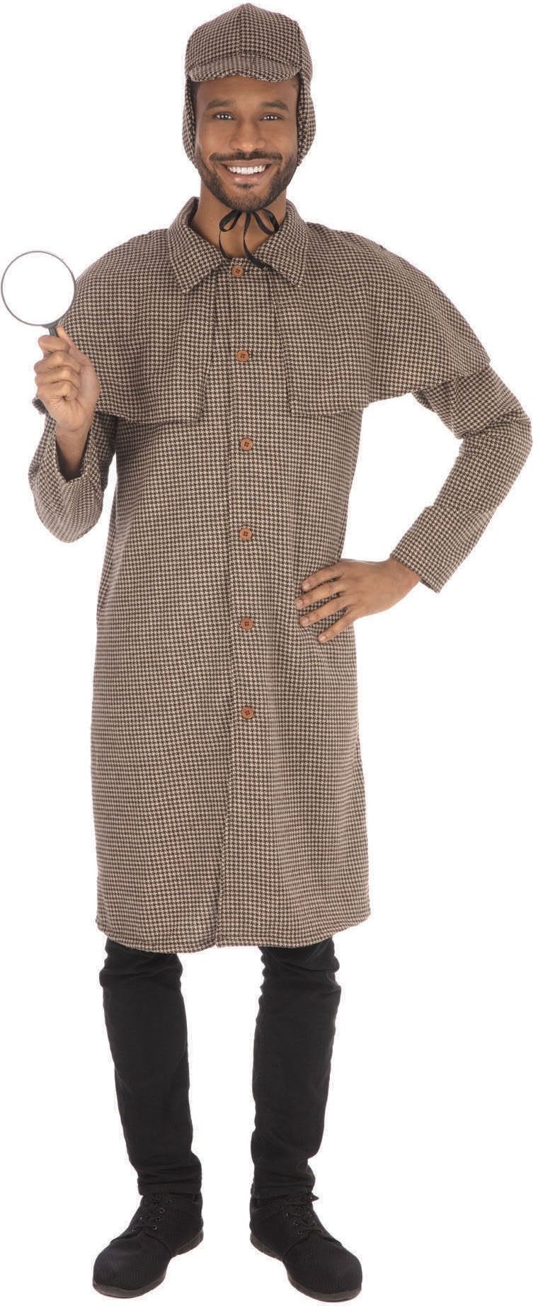 Detective Man Heren Kostuum