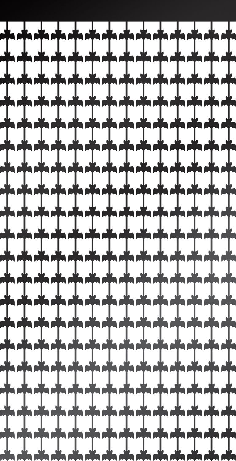 Deurgordijn Vleermuizen Halloween - 2x1 meter