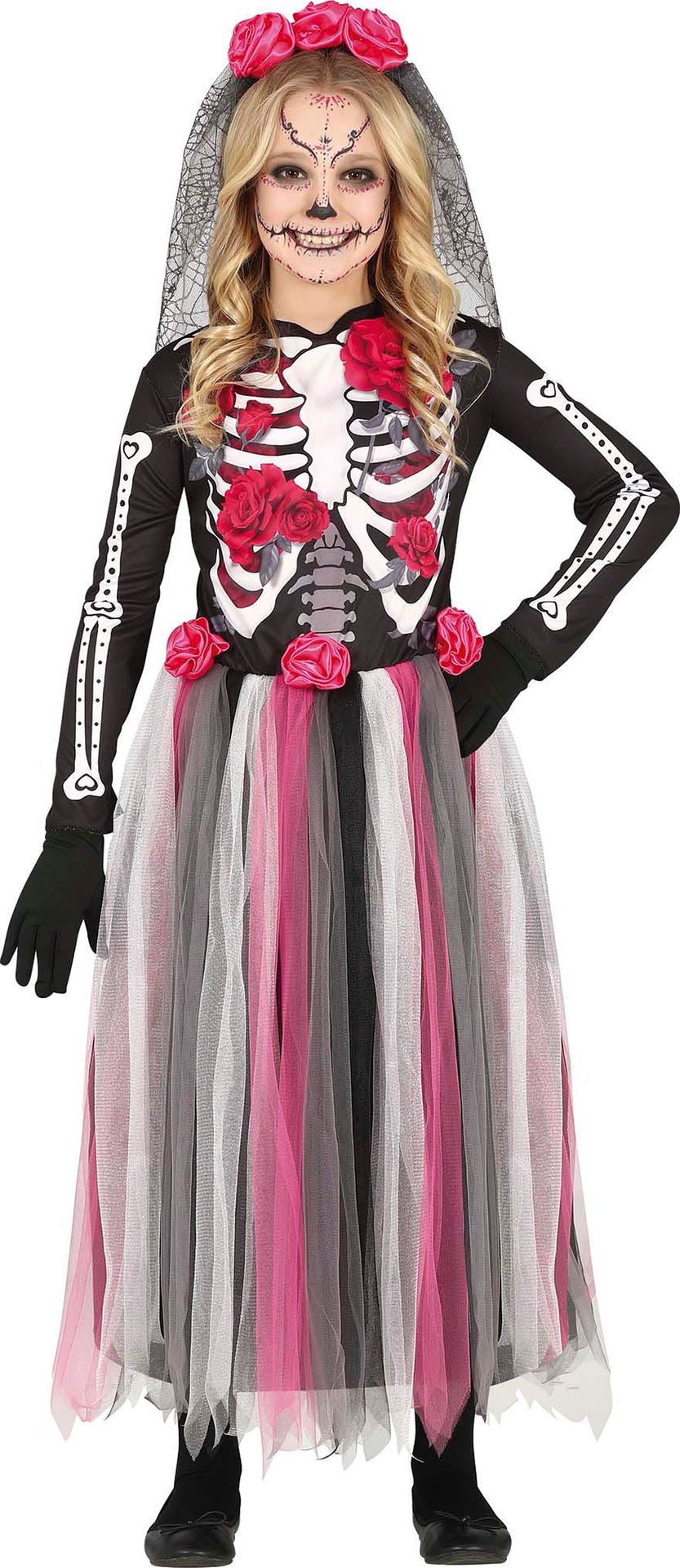 Dia De Los Muertos Bruidsjurk Meisje