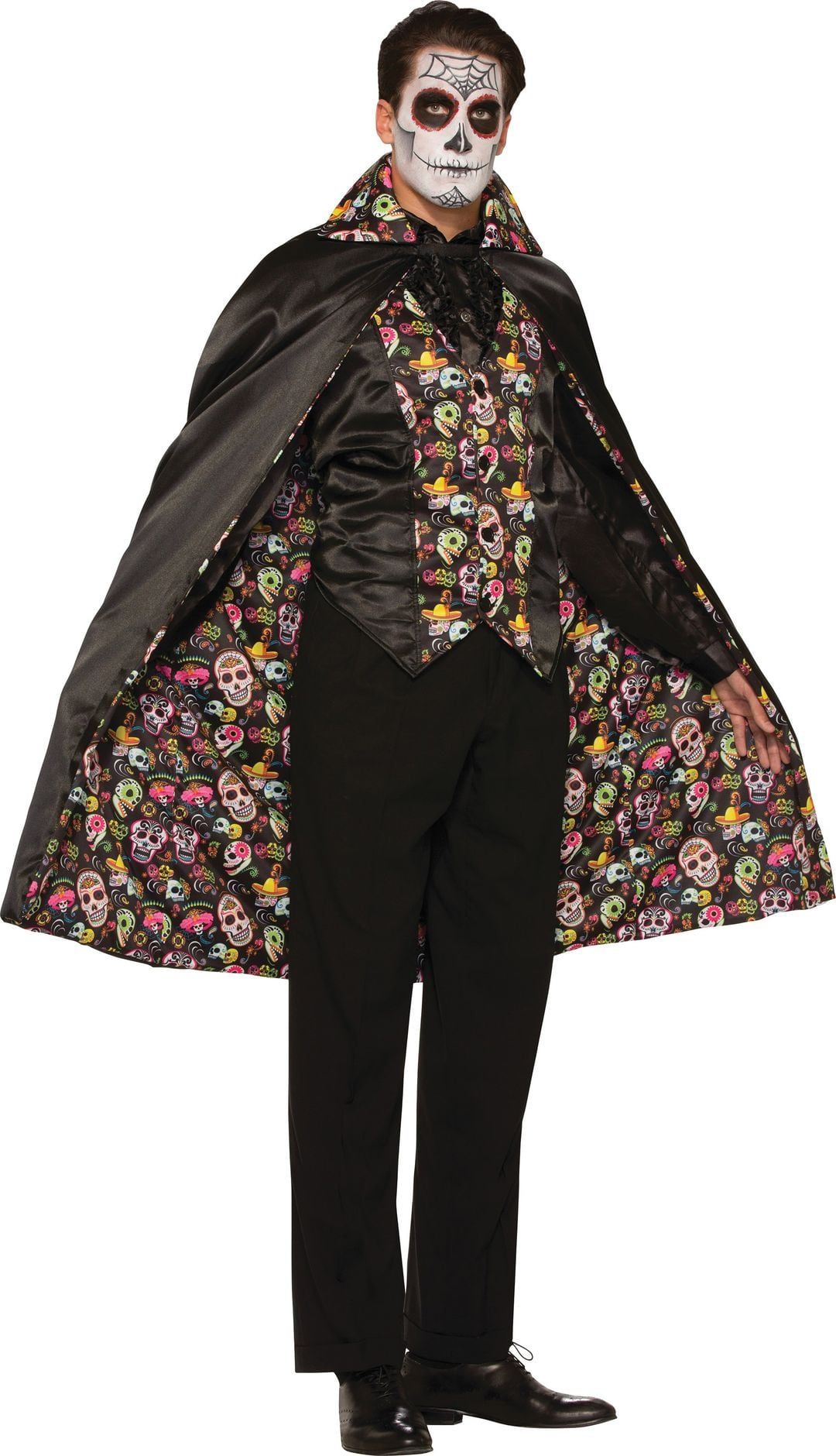 Dia De Los Muertos Cape