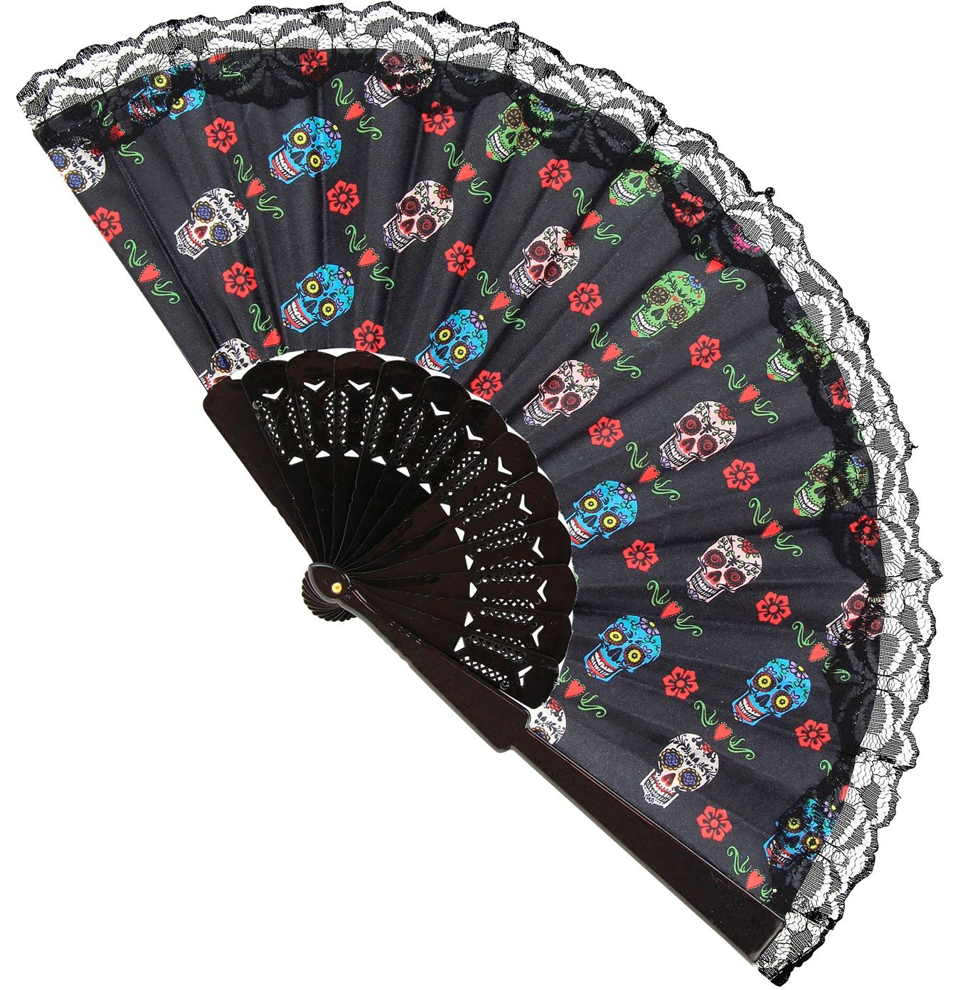 Dia De Los Muertos Hand Waaier