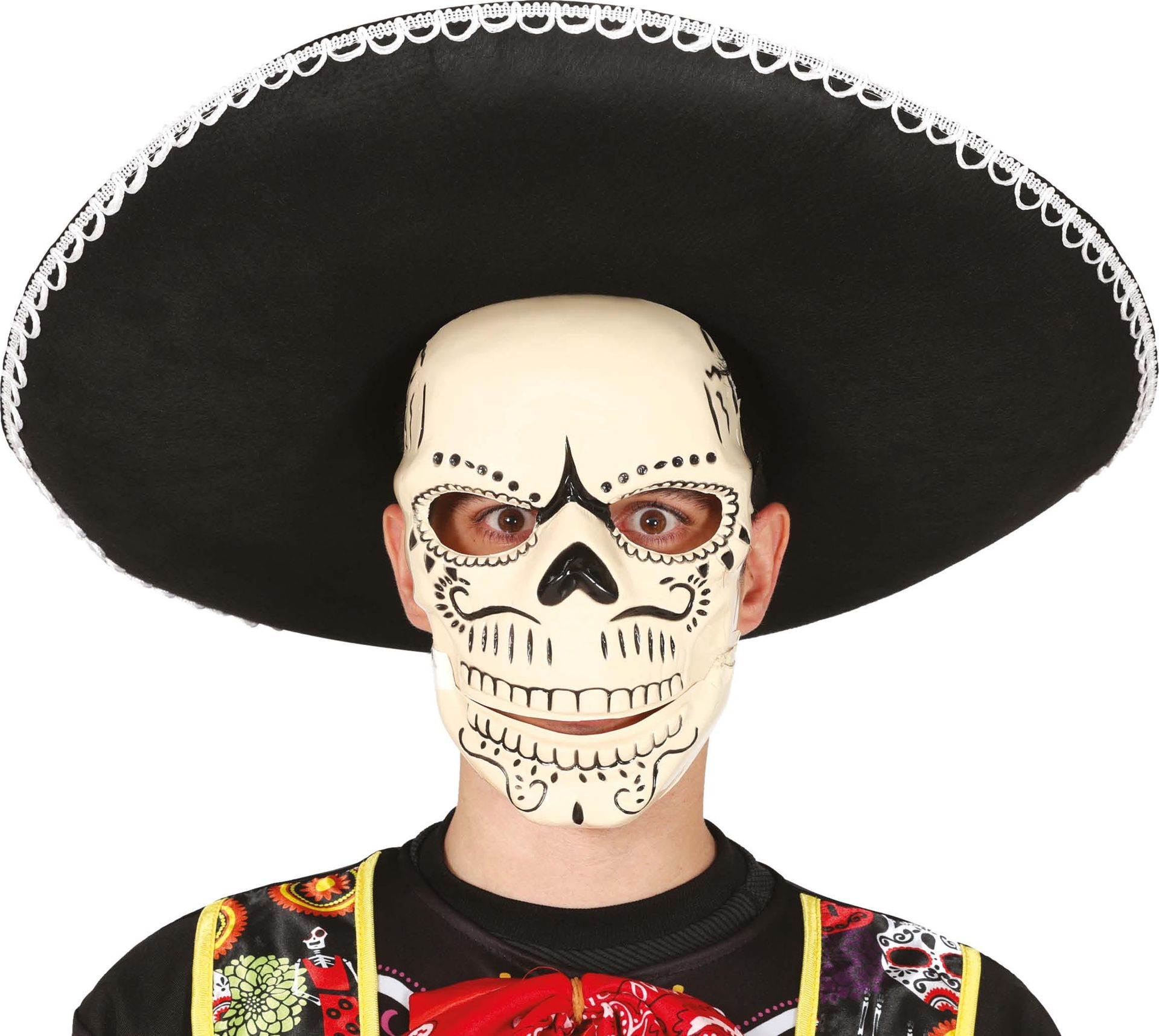 Dia De Los Muertos Skeletmasker