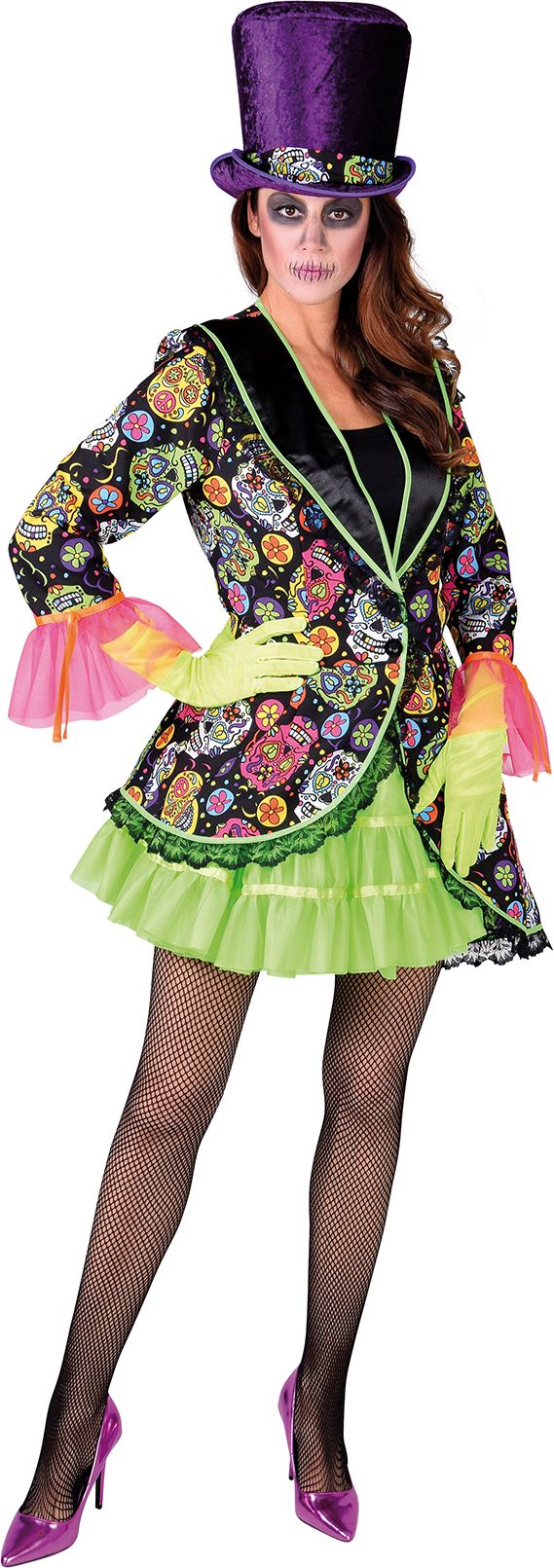 Dia De Los Muertos Slipjas Dames