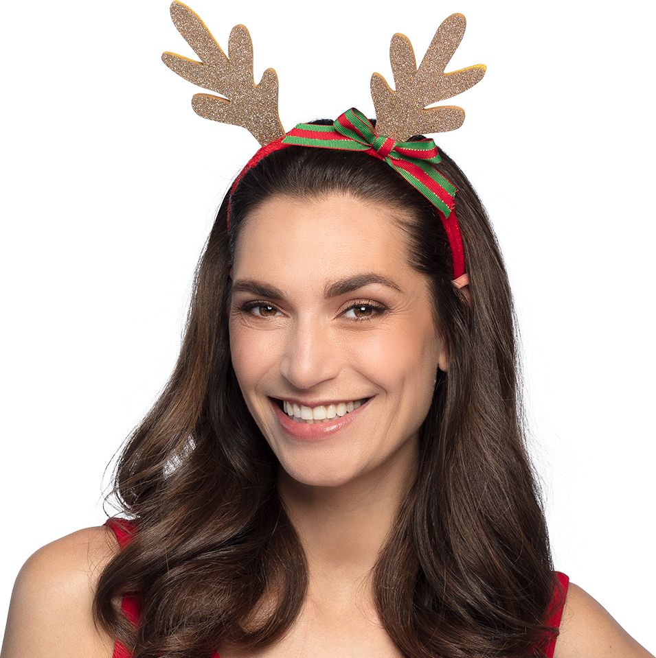 Diadeem met Gouden Rendier Gewei