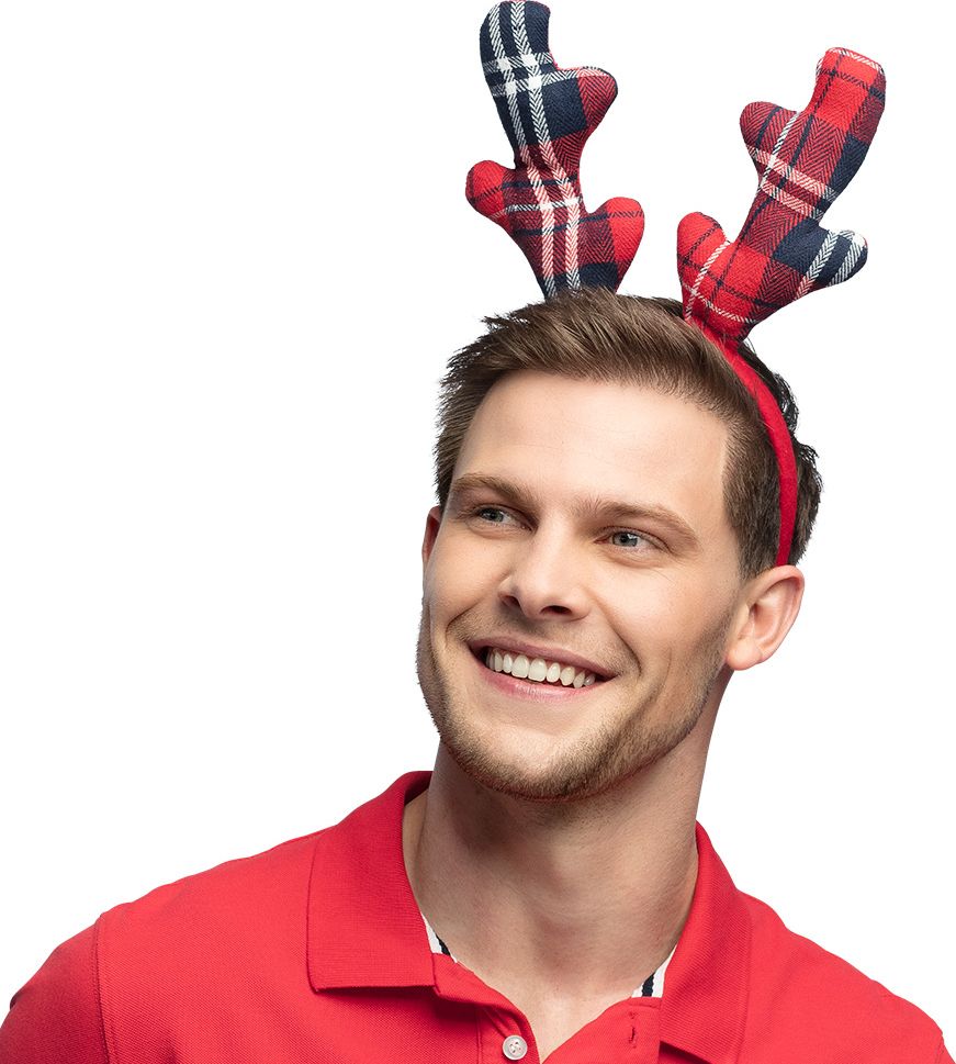 Diadeem met Tartan Rendier Gewei