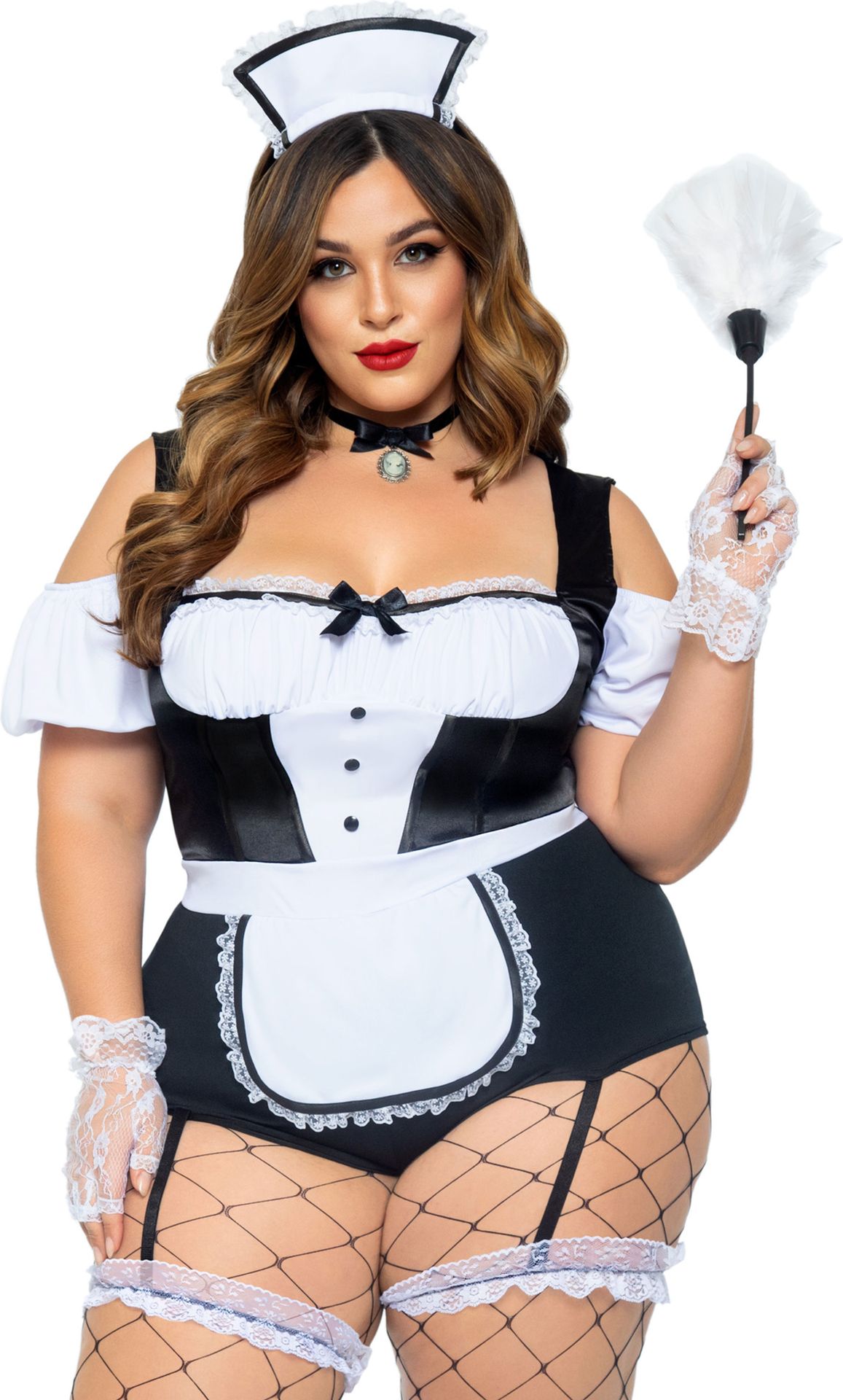 Dienstmeisje Kostuum Plussize