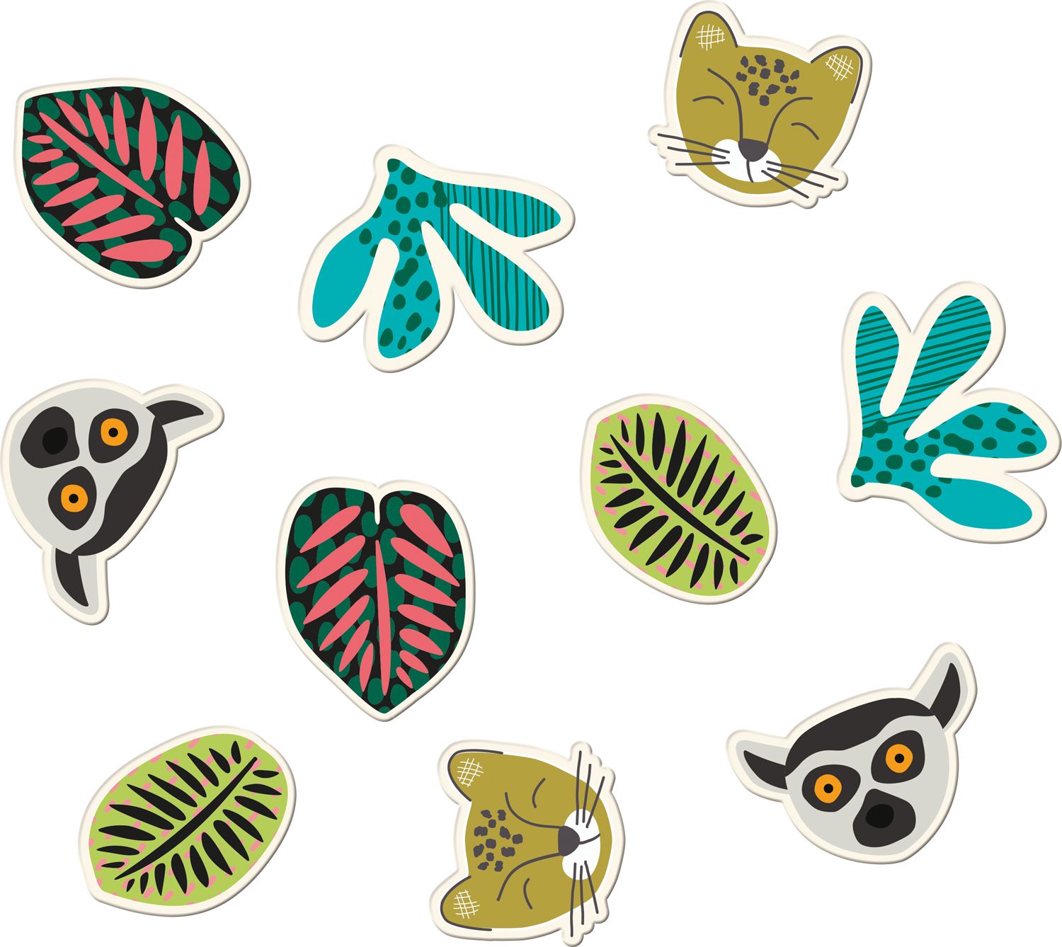 Dierentuin Kinderfeestje Tafelconfetti Xl