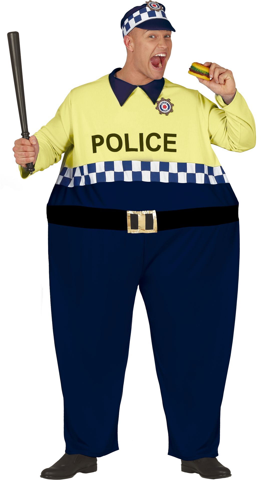 Dikke politie kostuum