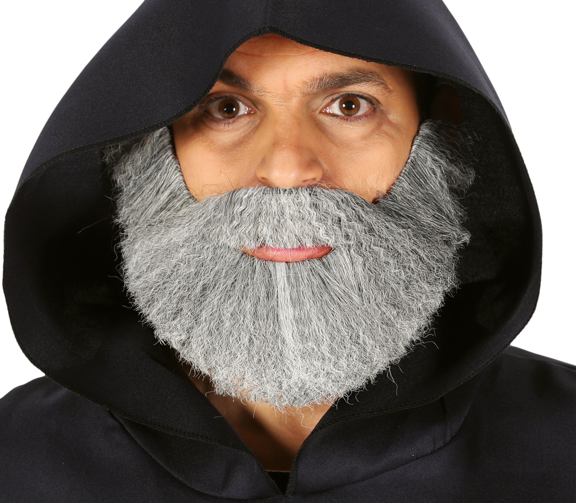 Dikke Priester Baard Wit