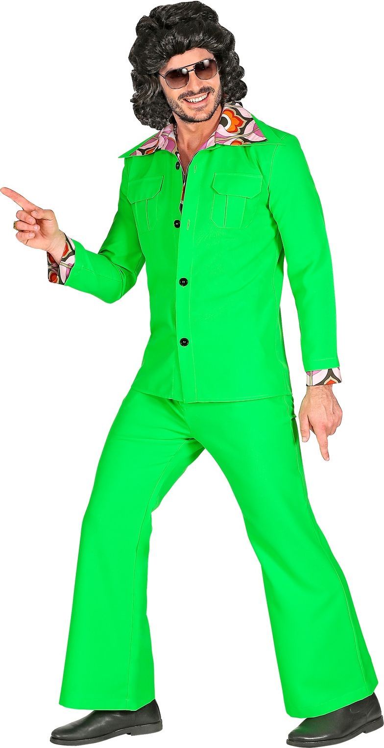 Disco 70's Maatpak Groen