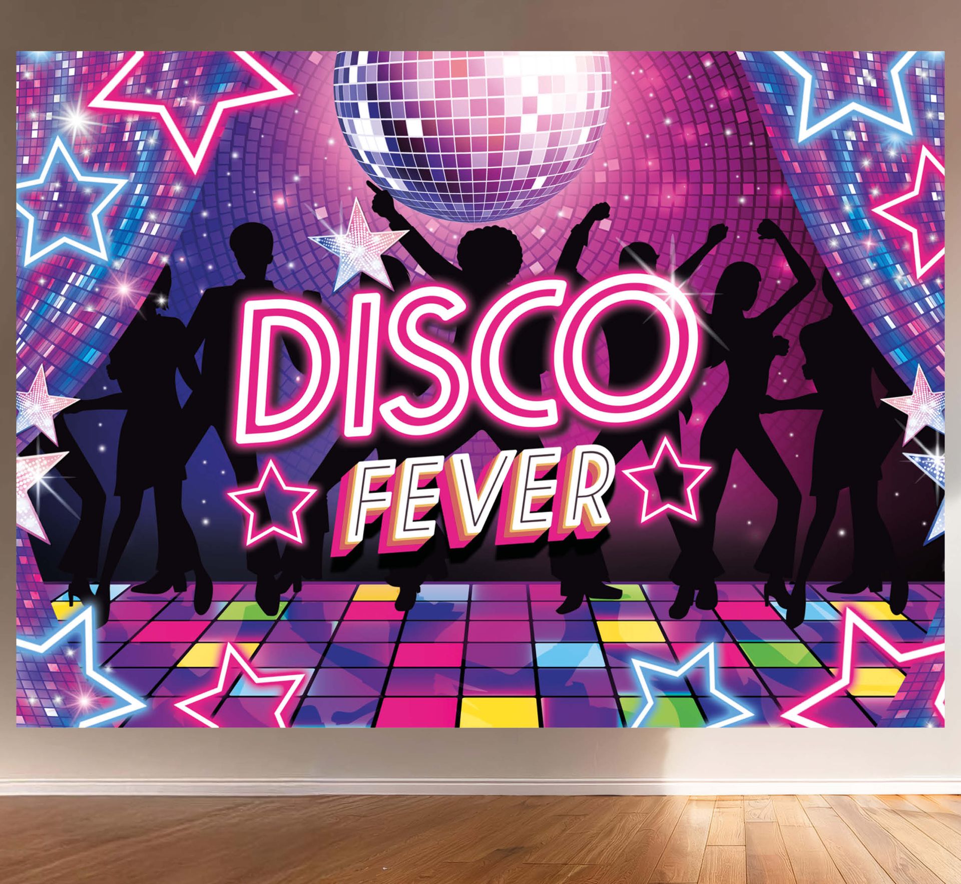 Disco Fever Thema Foto Achtergrond